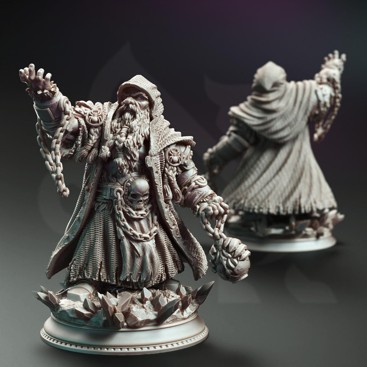 Dorgrid Darnane - Dark Dwarf Rune Sorcerer