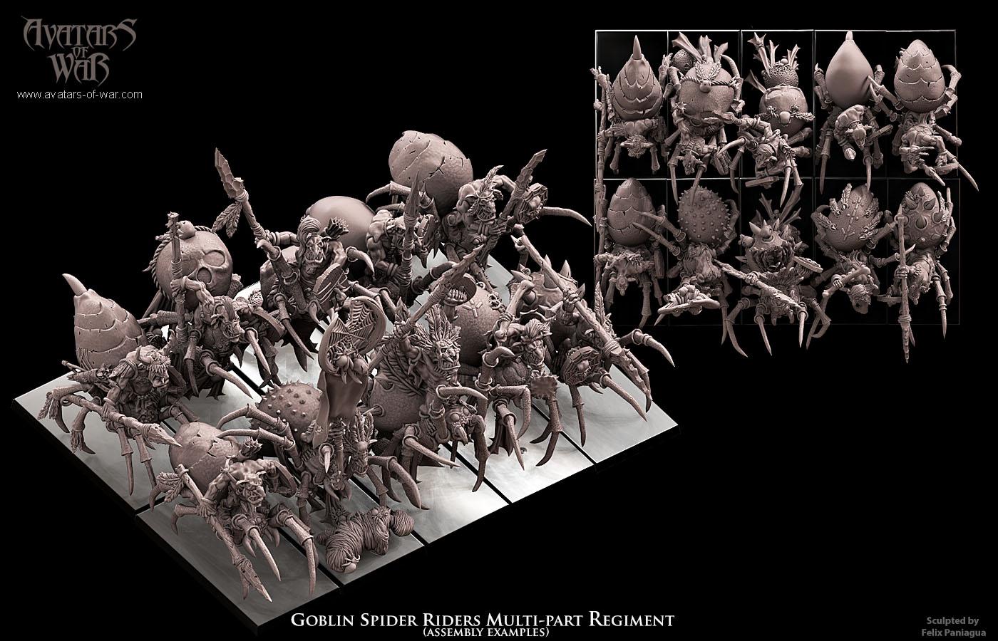 Goblin Spider Riders