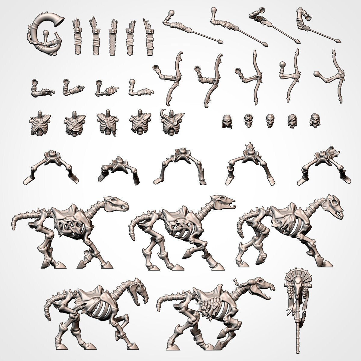 Txarli Factory Light Cavalry with Bows