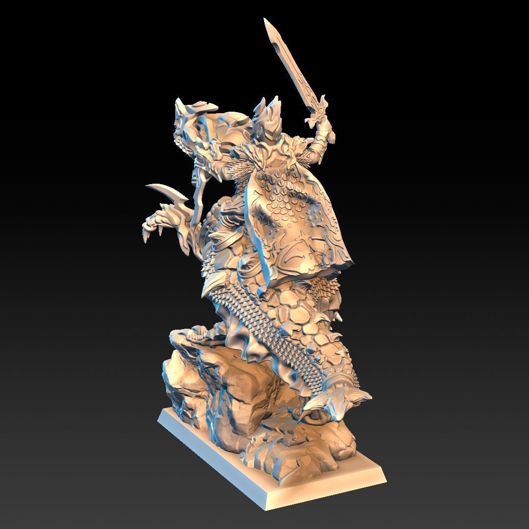 Dread Elves Noble on Raptor