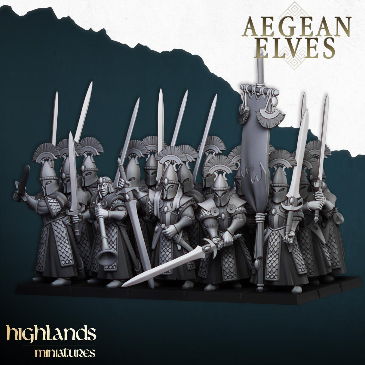 Aegan Elves Swordmasters