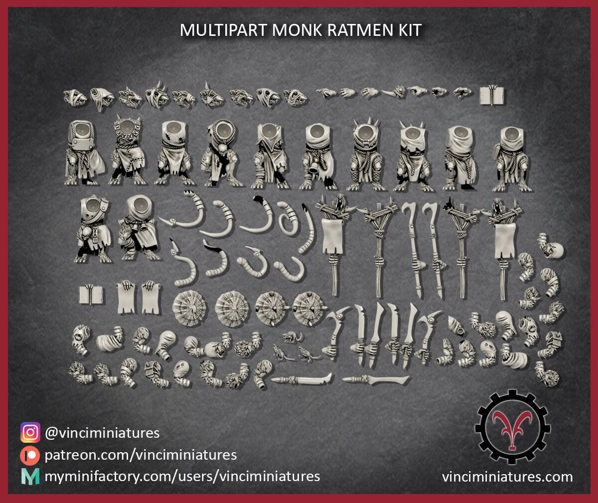Pestilens Ratmen 20 Model Set