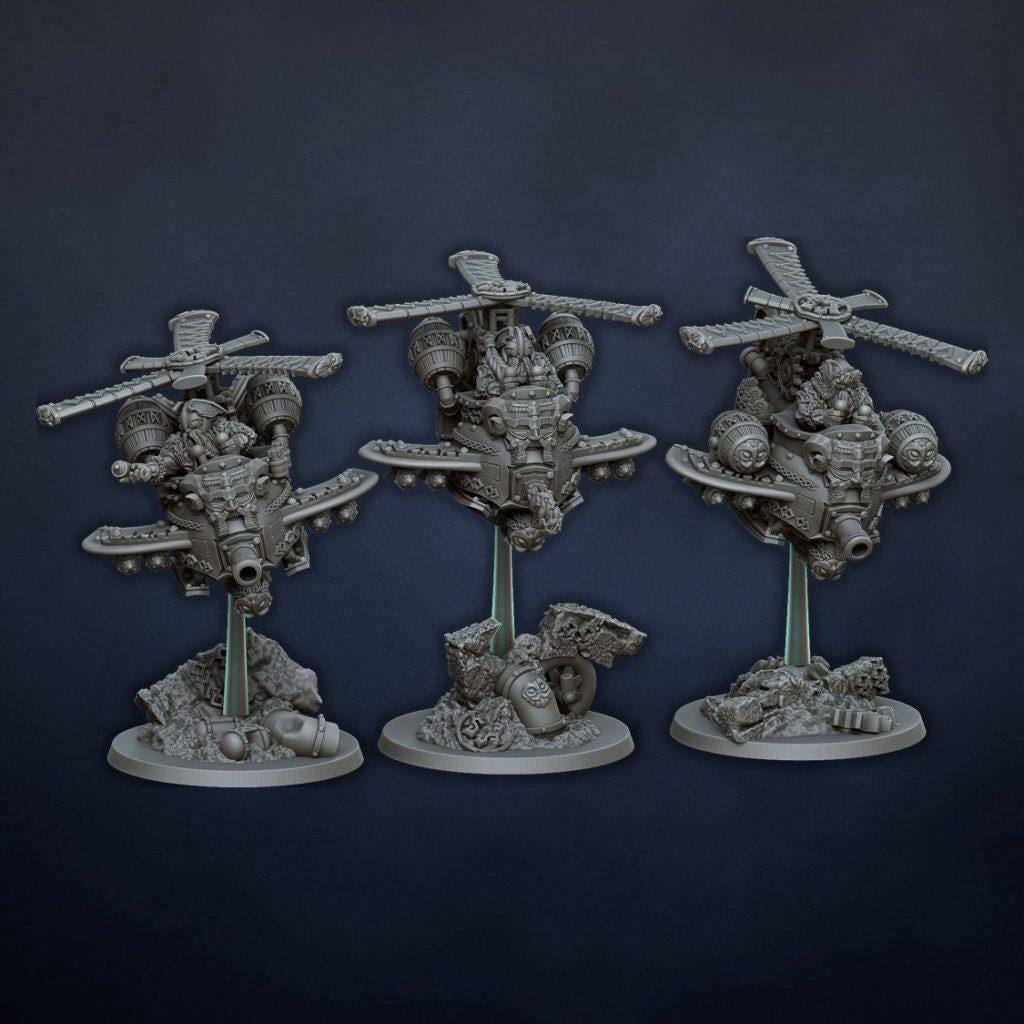 Dwarf Steam Copter