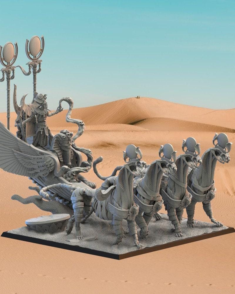 Lost Kingdom Pharaoh Akhenaten Chariot
