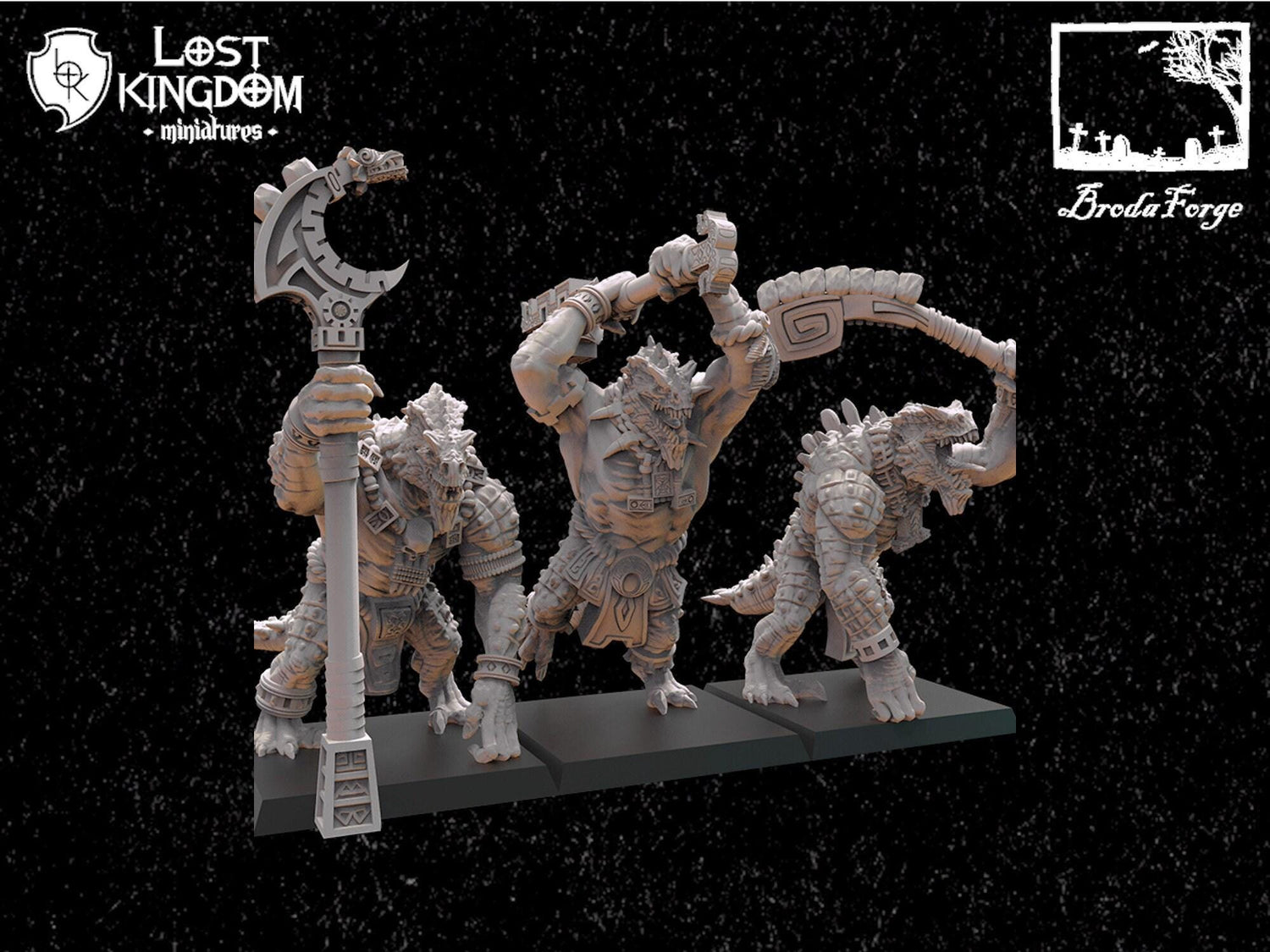 Cipactli Unit Lost Kingdom Miniatures