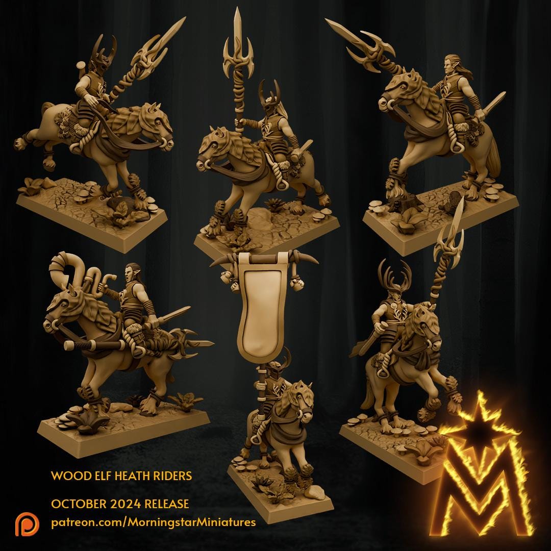 Wood Elf Heath Riders