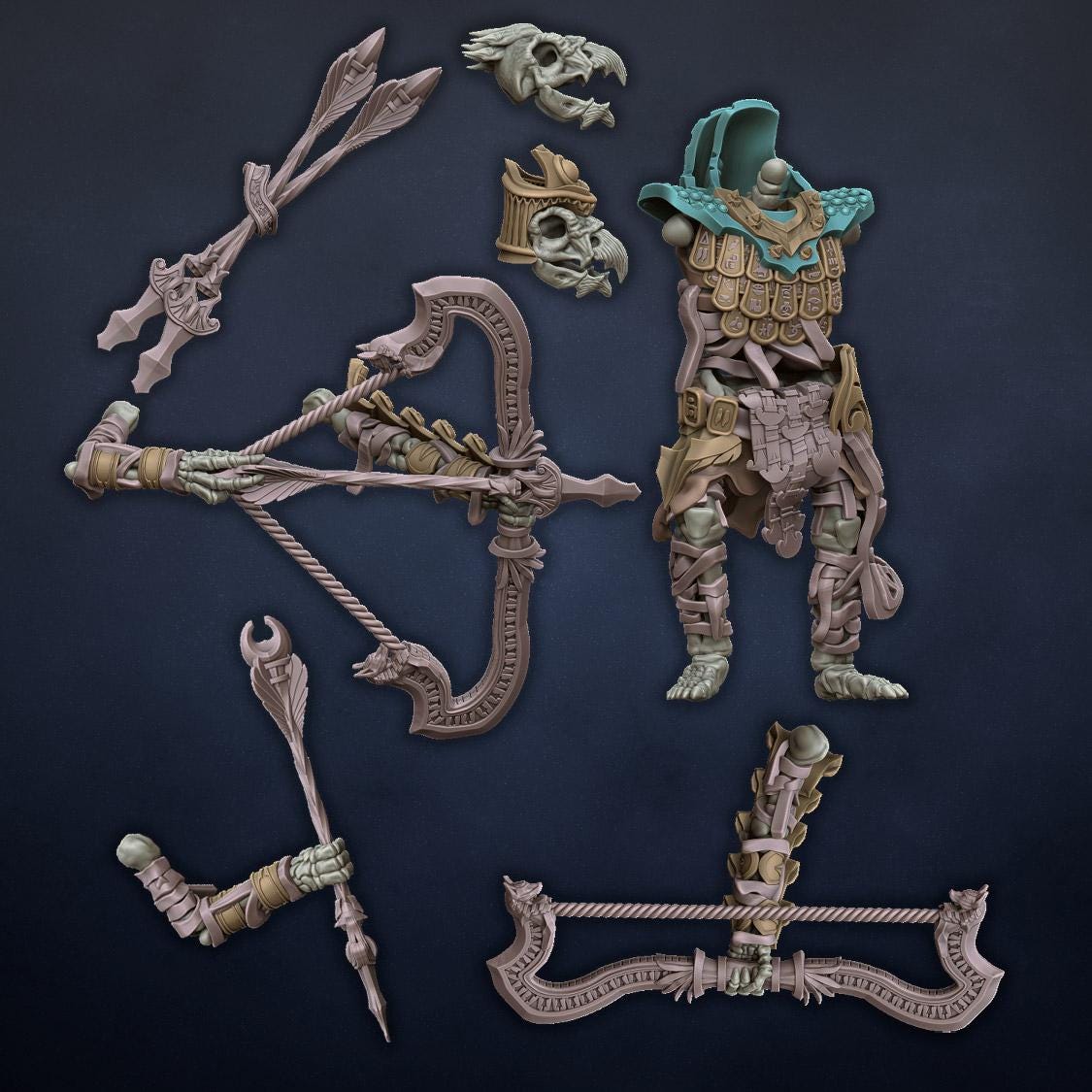 Giant Colossus Archer