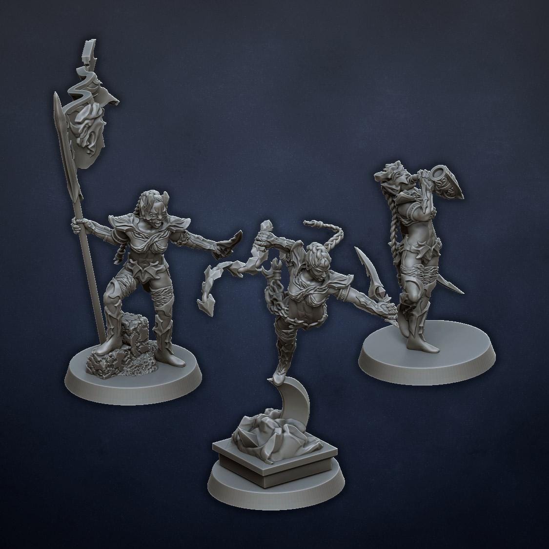 Dread Elves Battle Sisters