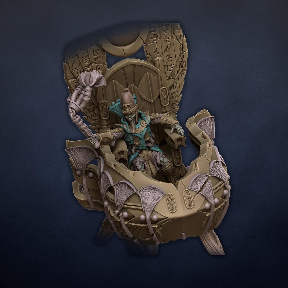 Pharaoh on Bone Dragon