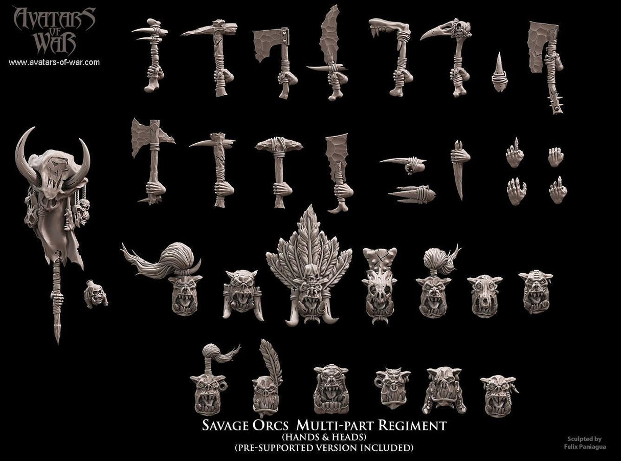 Savage Orc Warriors