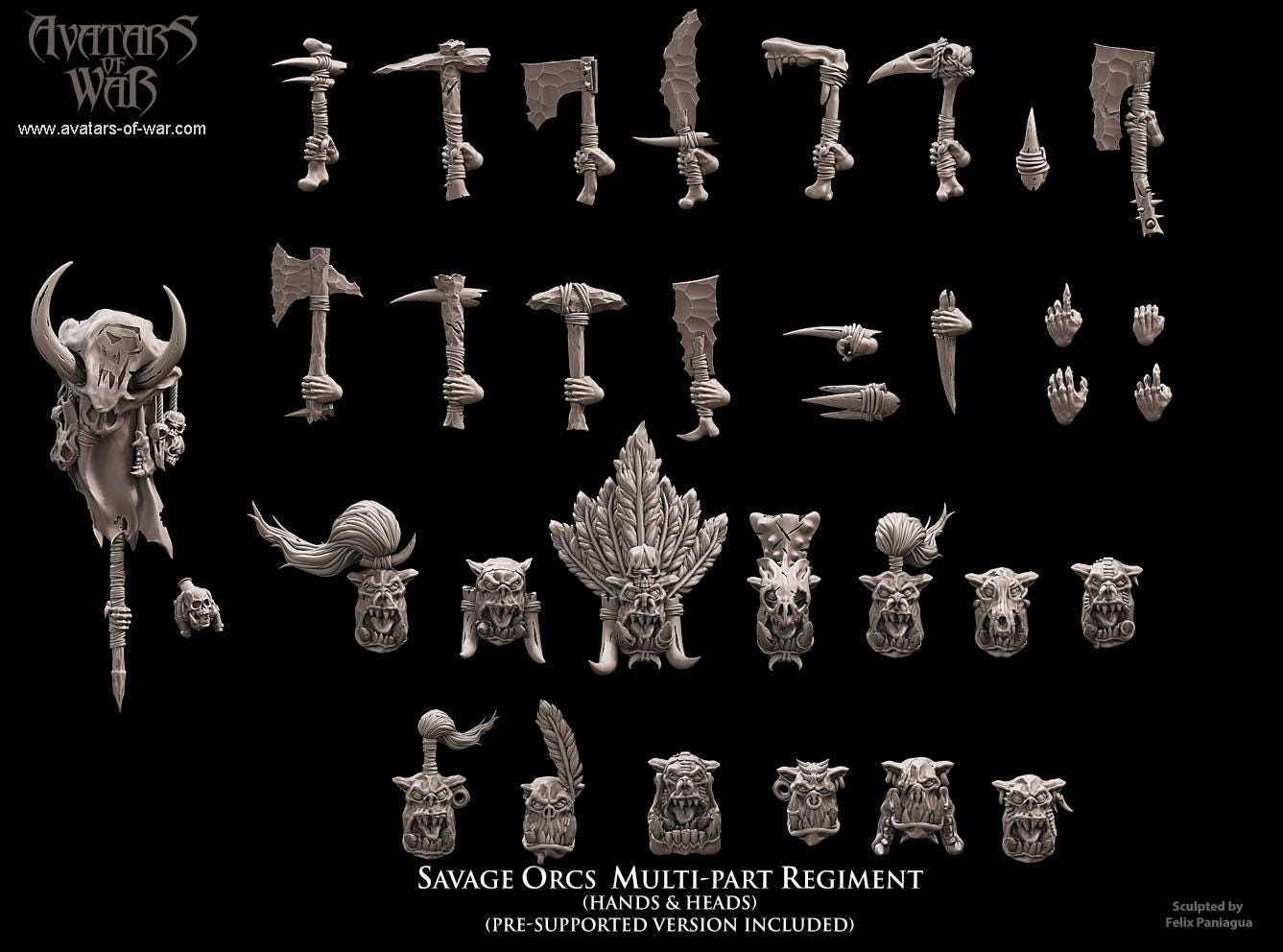 Savage Orc Warriors
