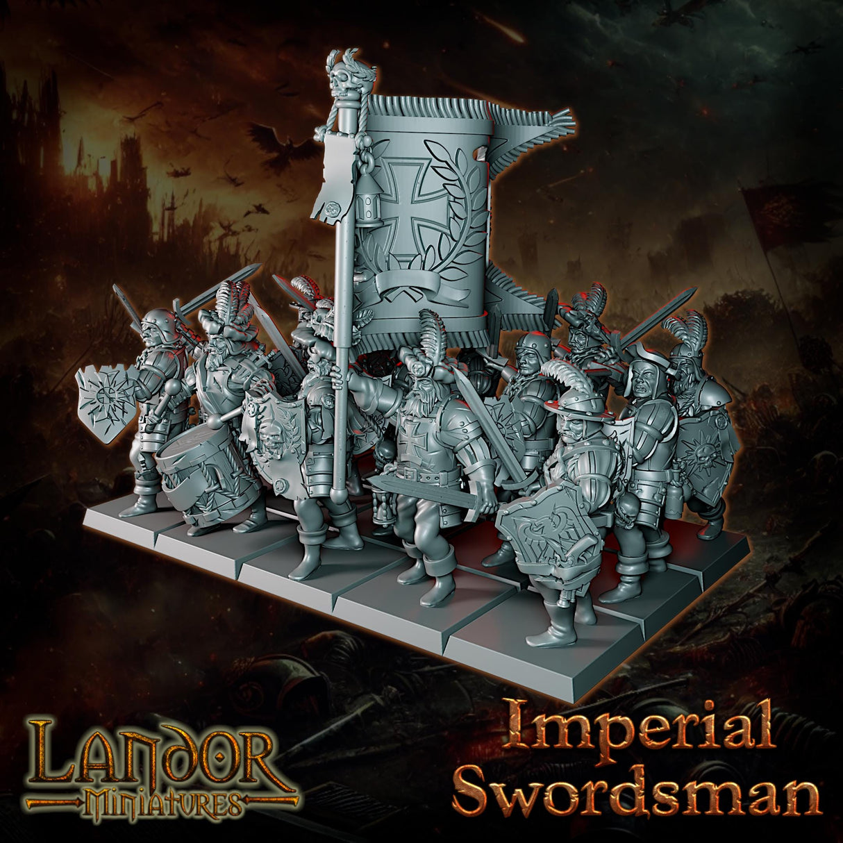 Imperial Troops with Swords