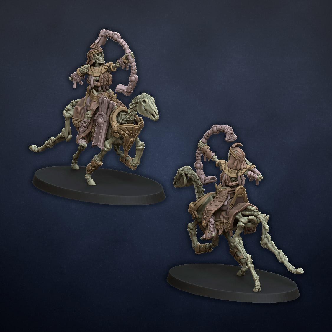 Ancient Skeletal Cavalry with Bows