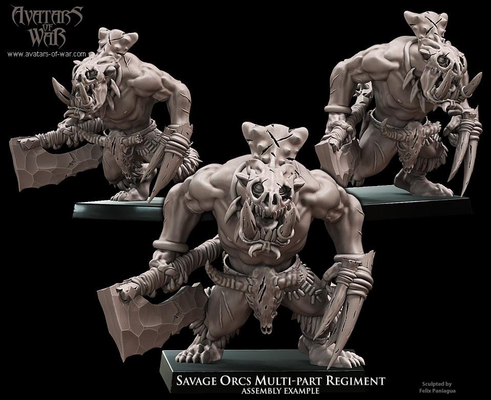 Savage Orc Warriors