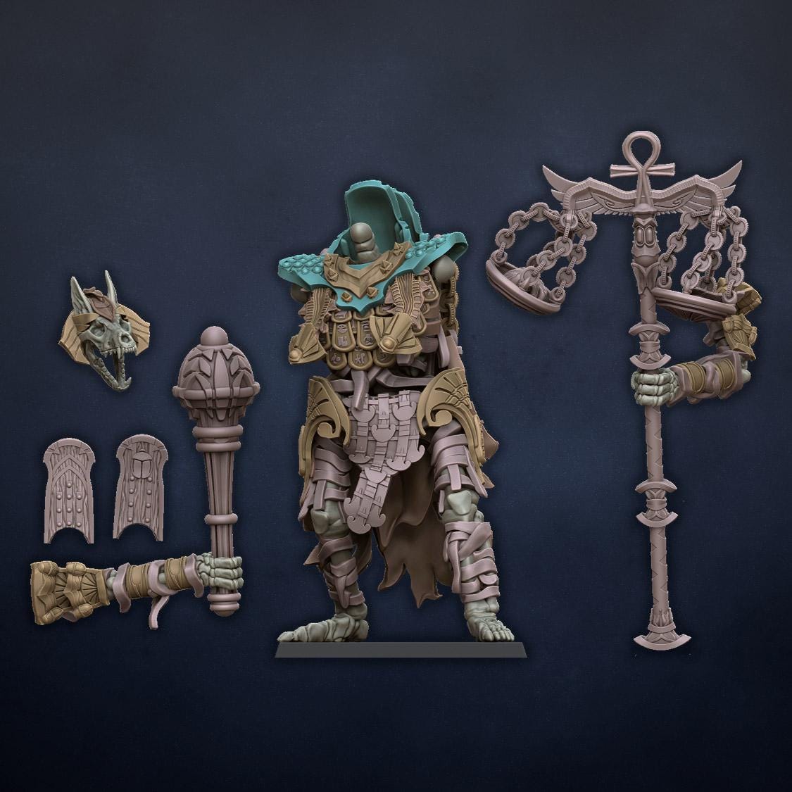 Giant Colossus with Scales of Destiny