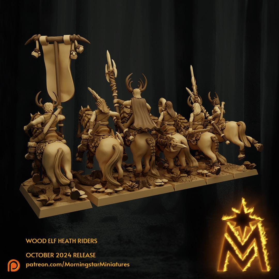 Wood Elf Heath Riders