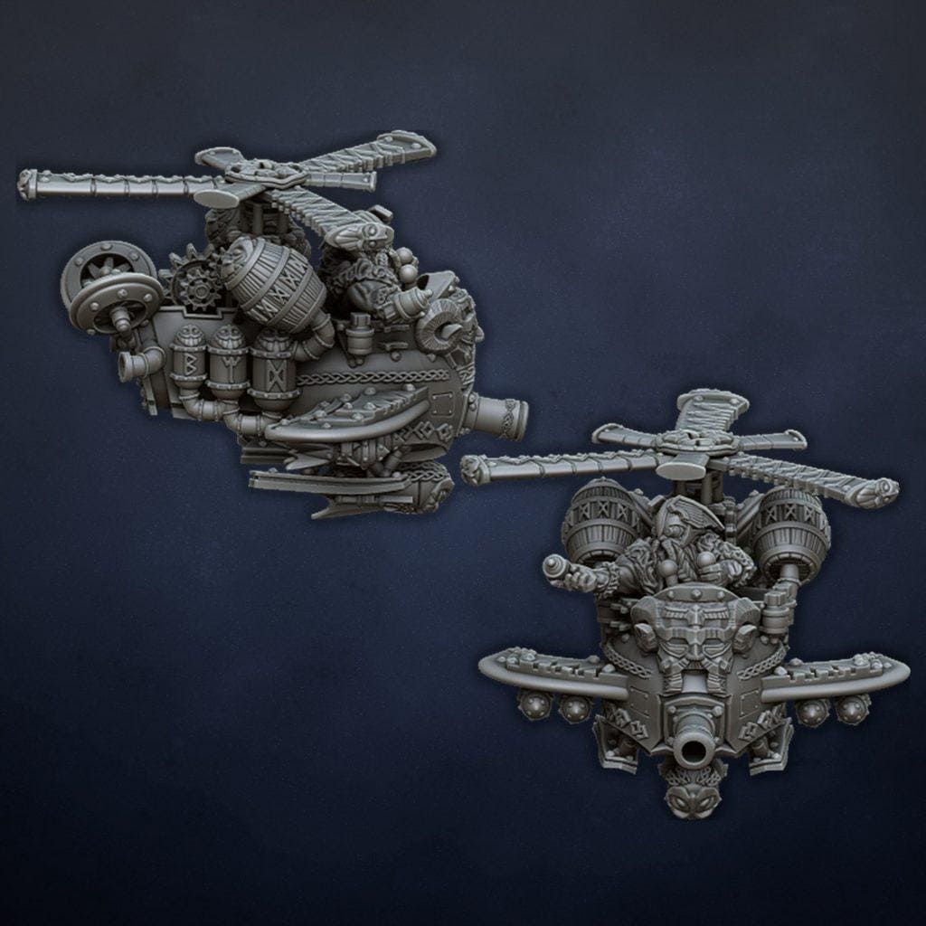 Dwarf Steam Copter