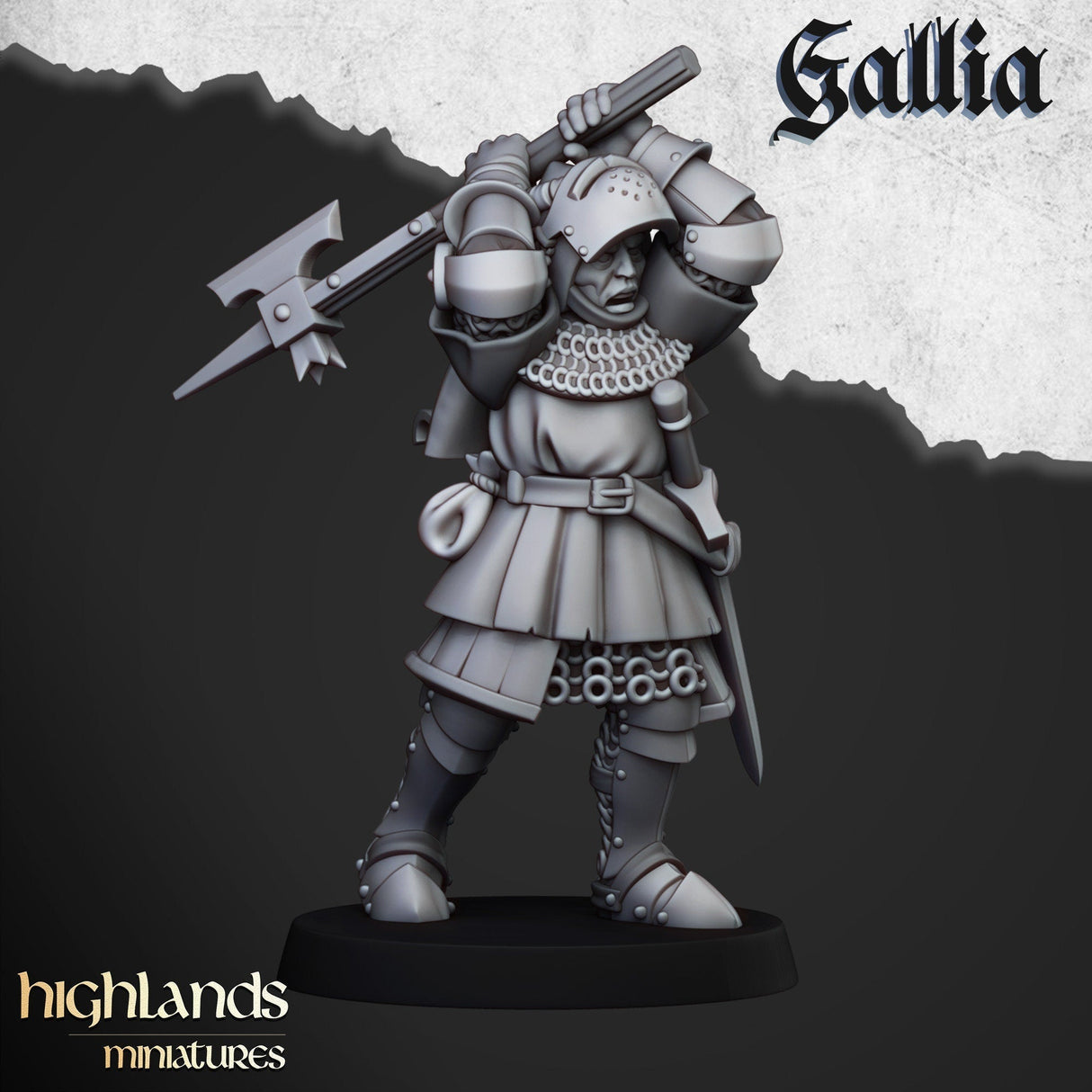 Knights of Gallia on Foot