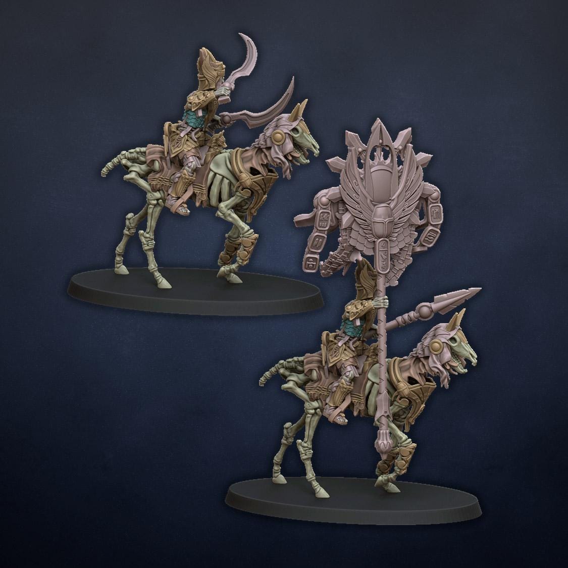 Tomb Harbinger on Horse