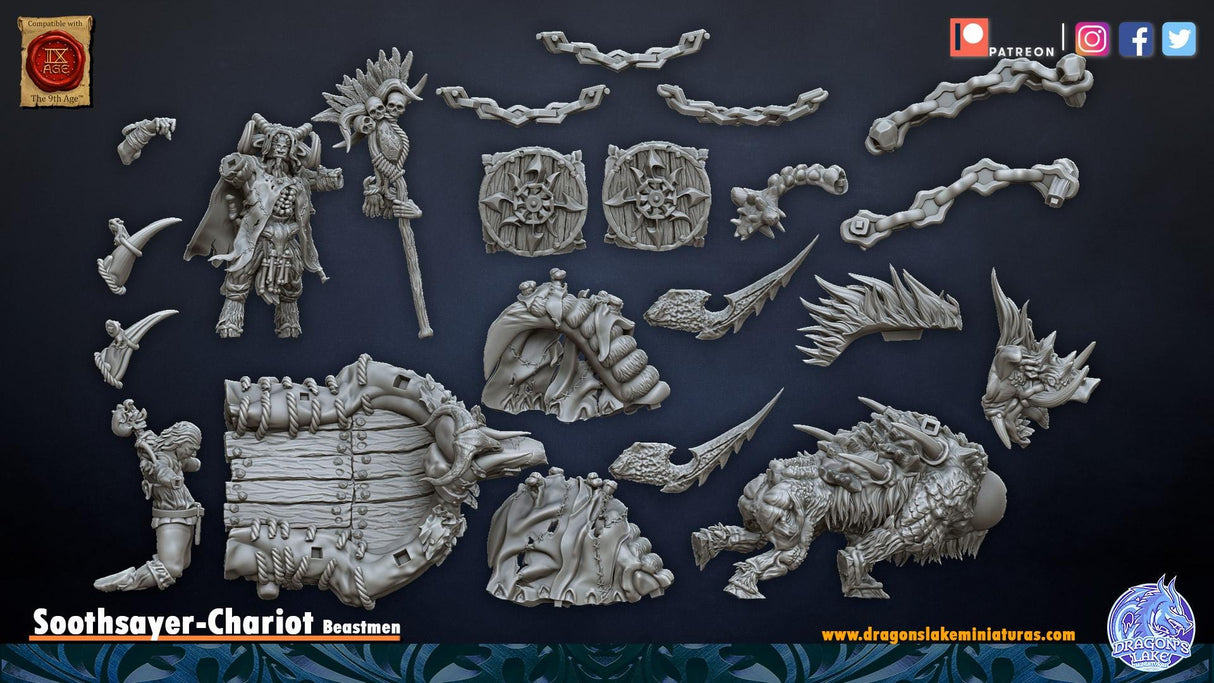 Beast Herds Soothsayer on Chariot