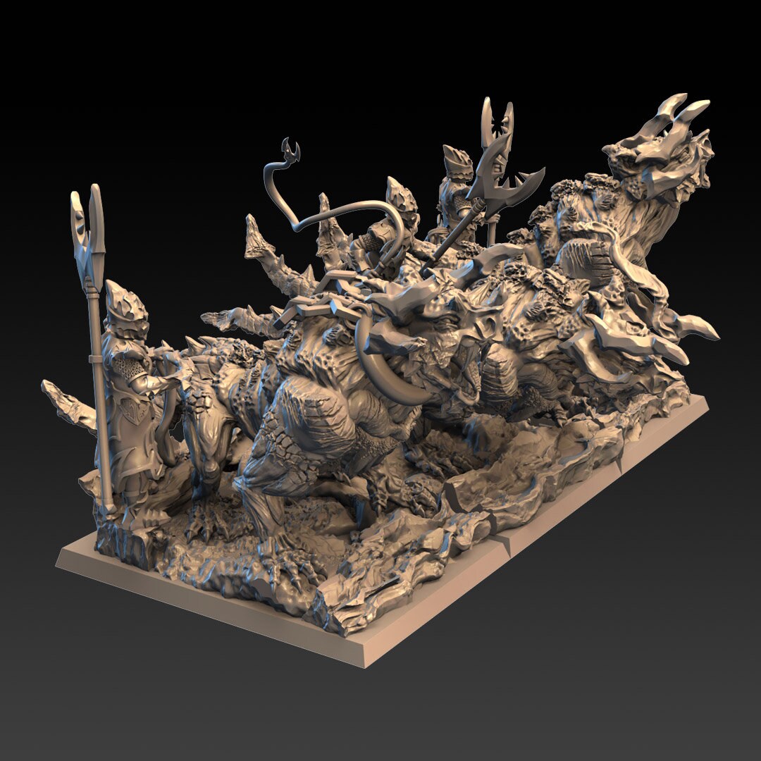 Dread Elves Thundering Pack