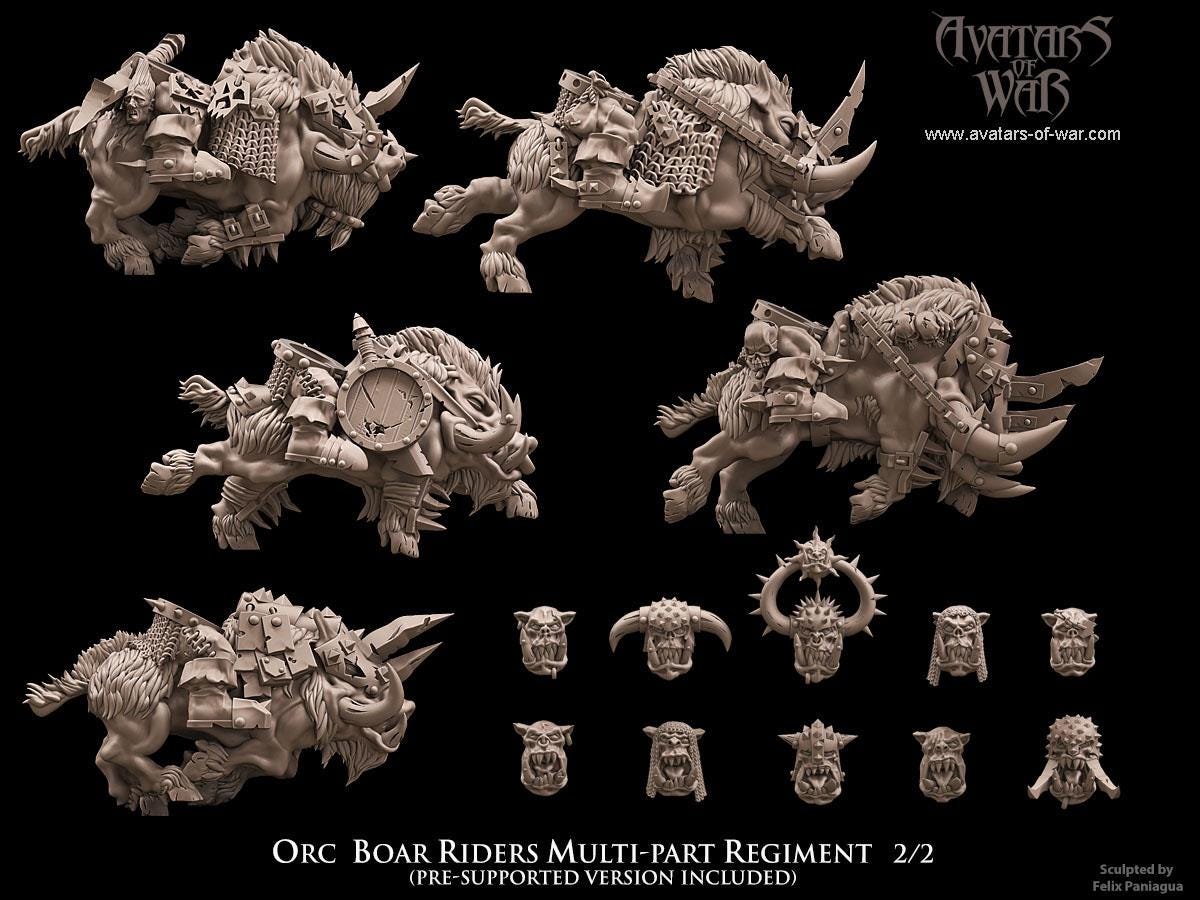 Orc Boar Riders