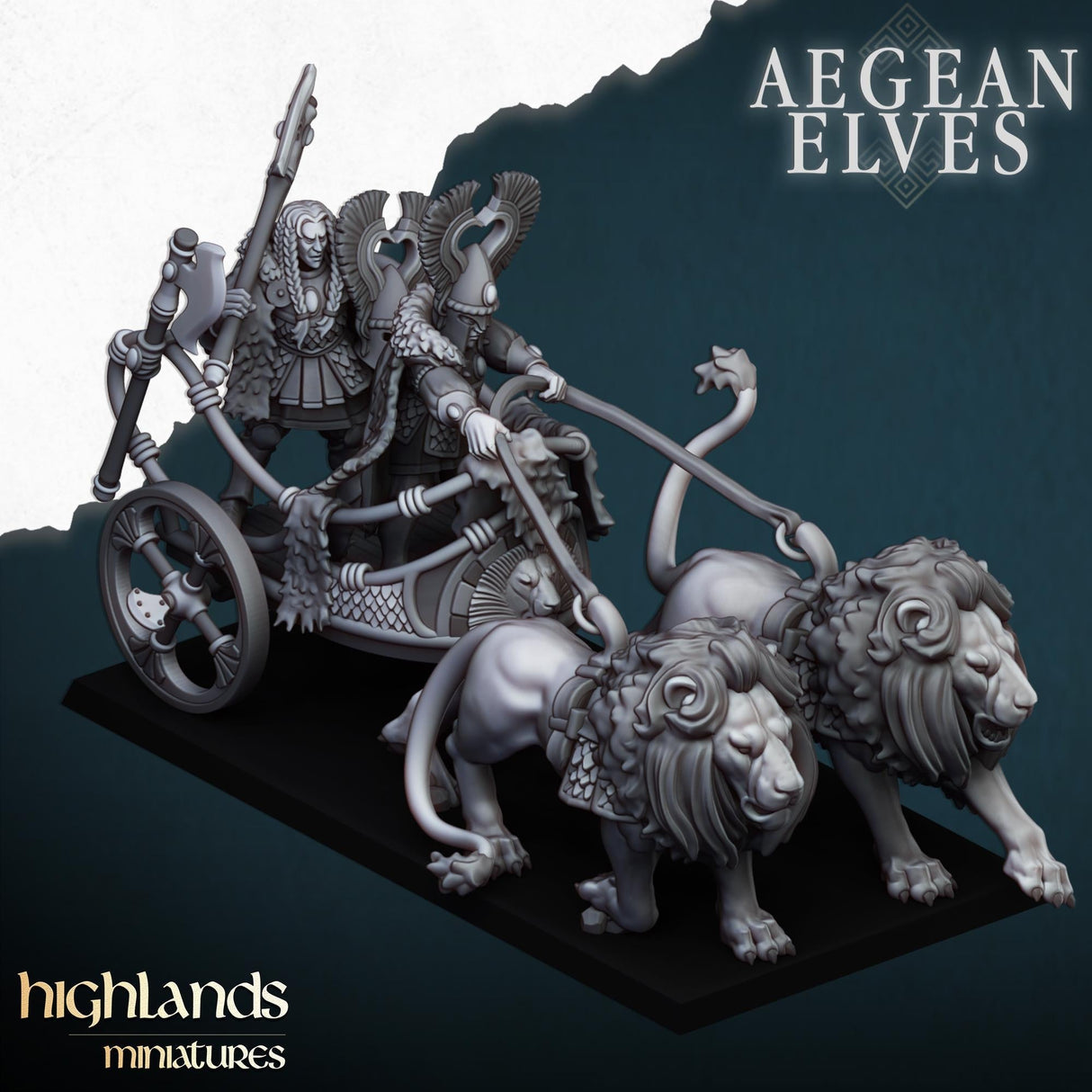 Aegean Elves Lion Chariot