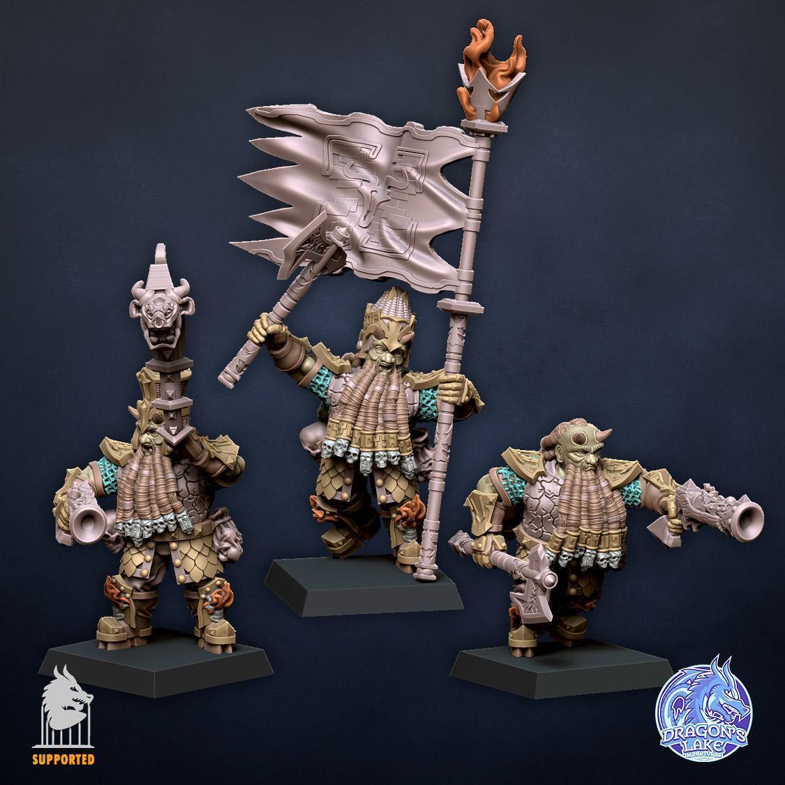 Infernal Warriors with Great Weapons