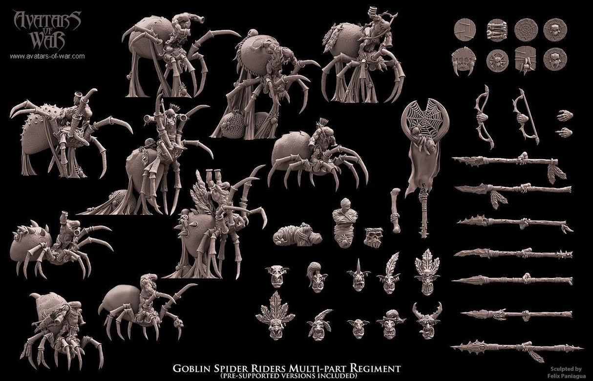 Goblin Spider Riders