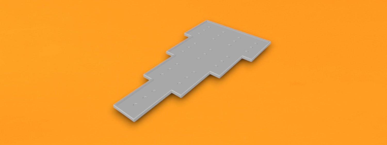 Movement Trays for Fantasy Wargames Lance Formation
