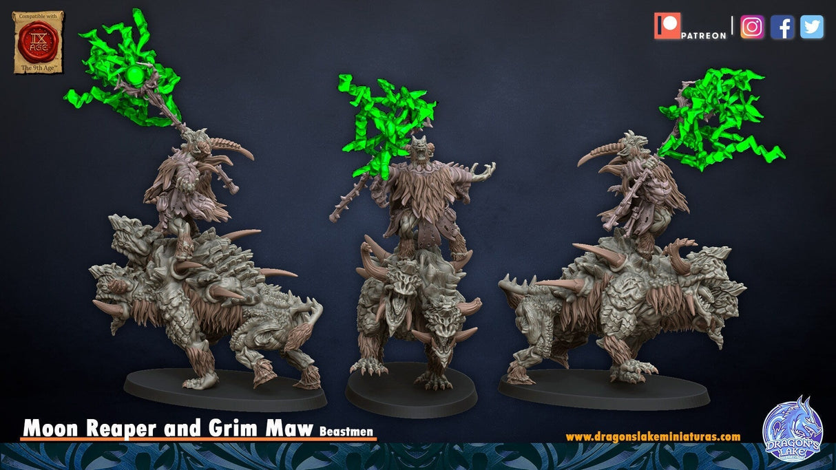 Beast Herds Moon Reaper and Grim Maw