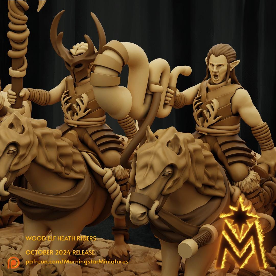 Wood Elf Heath Riders