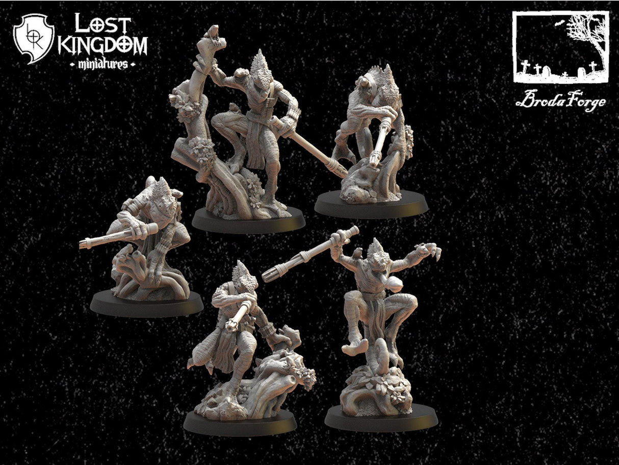 Kuaxotl Unit Lost Kingdom Miniatures