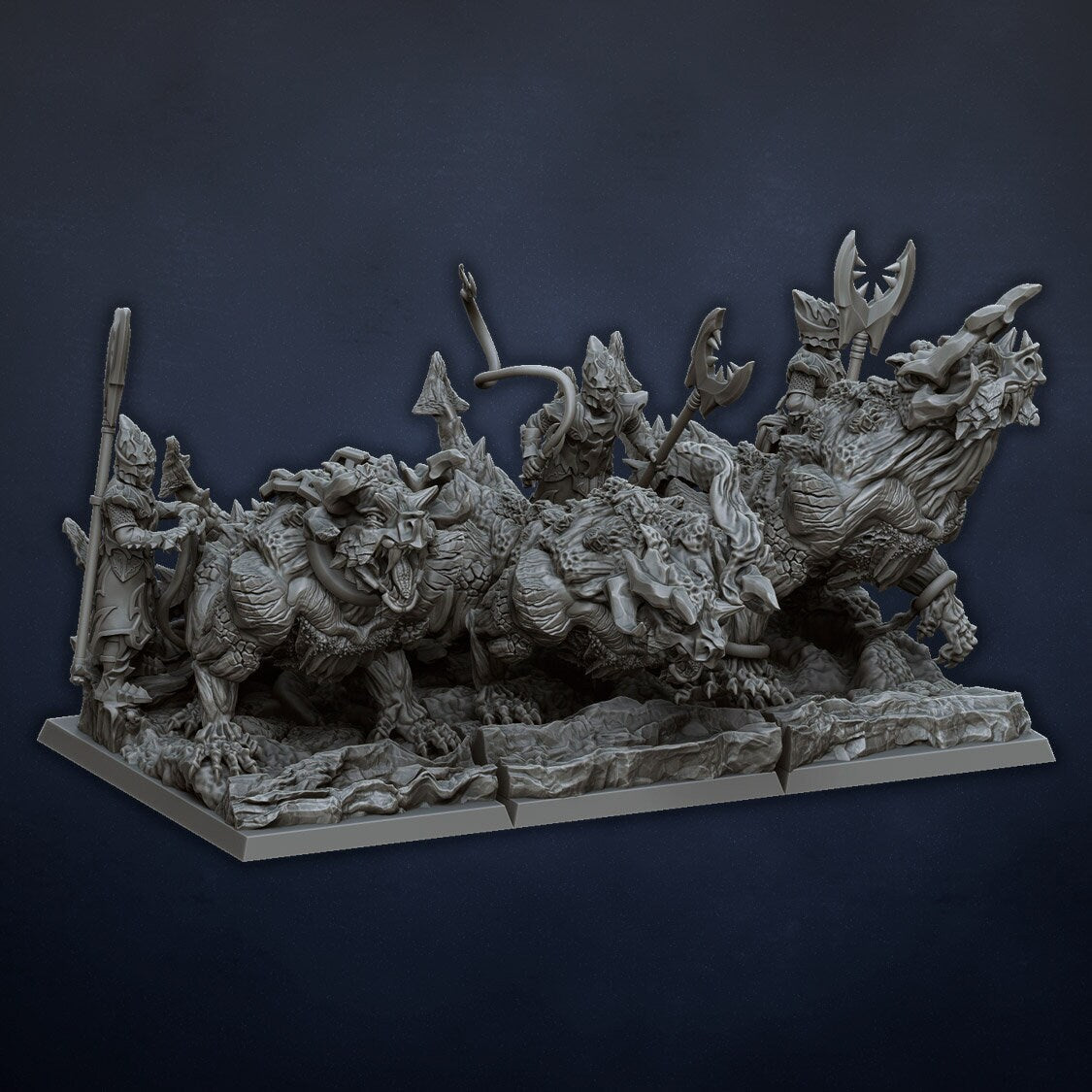Dread Elves Thundering Pack