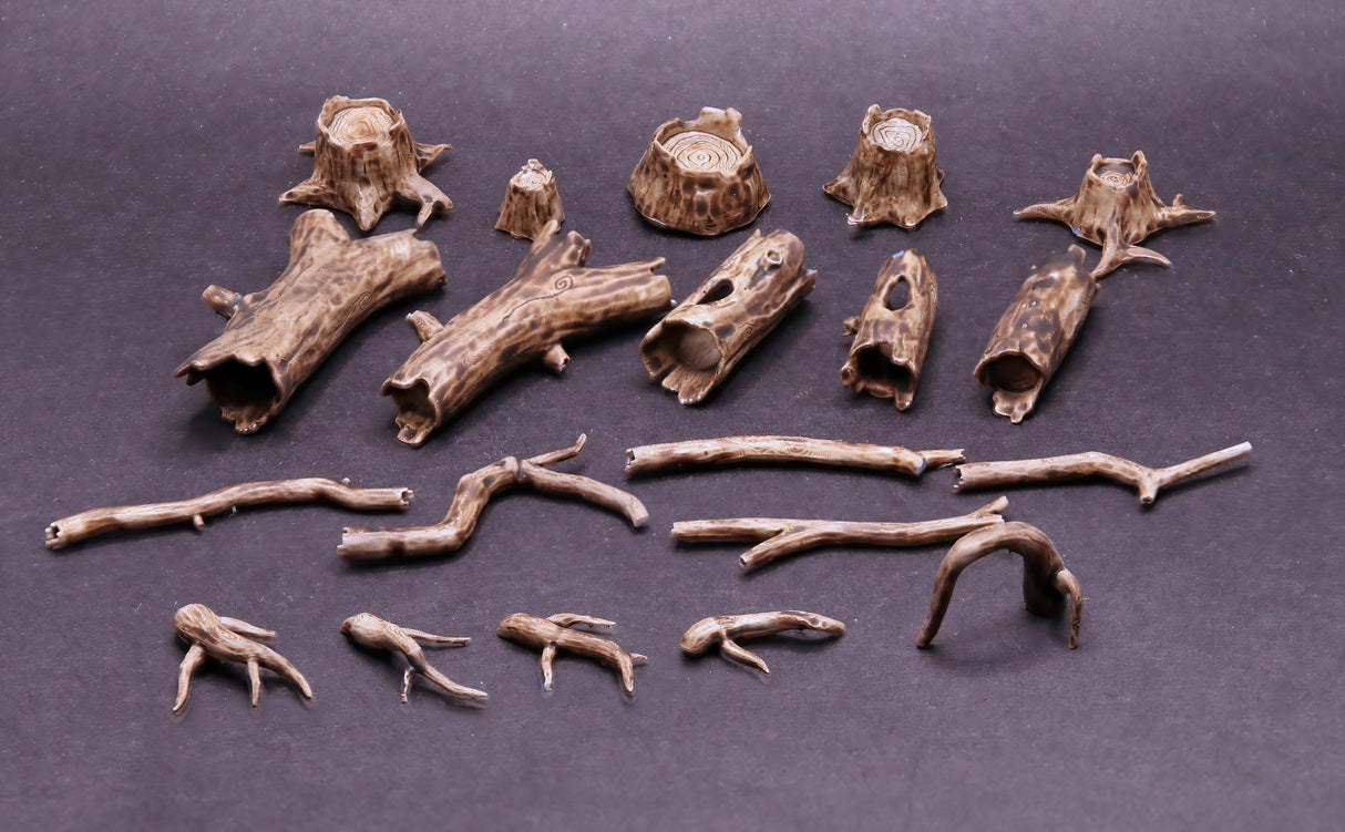 Tree Roots, Stumps, Trunks, Branches for basing