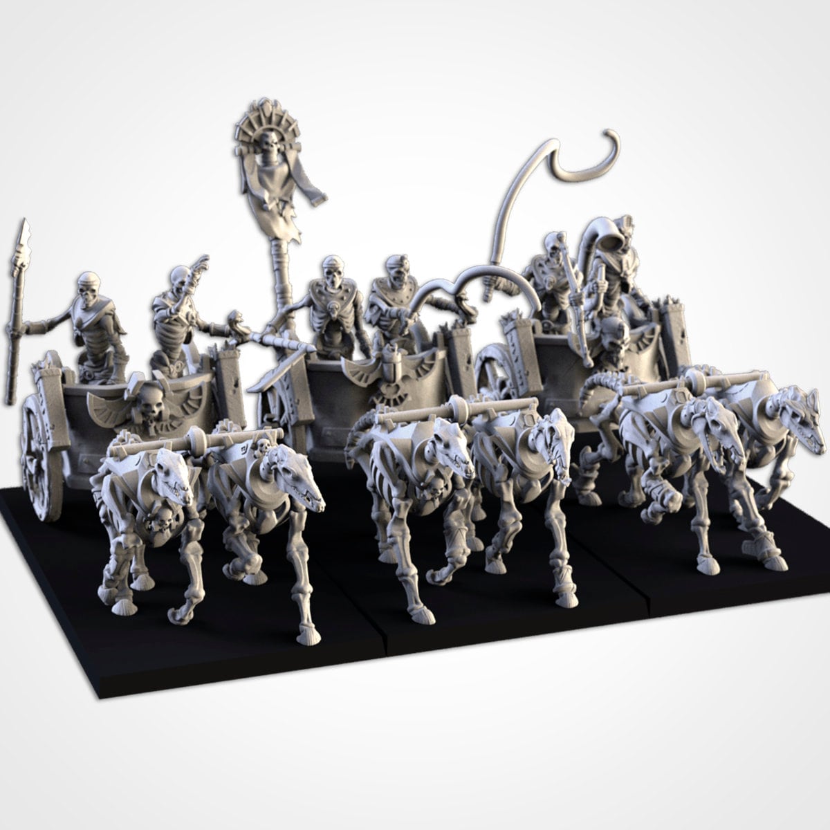 Txarli Factory Skeletons Chariots