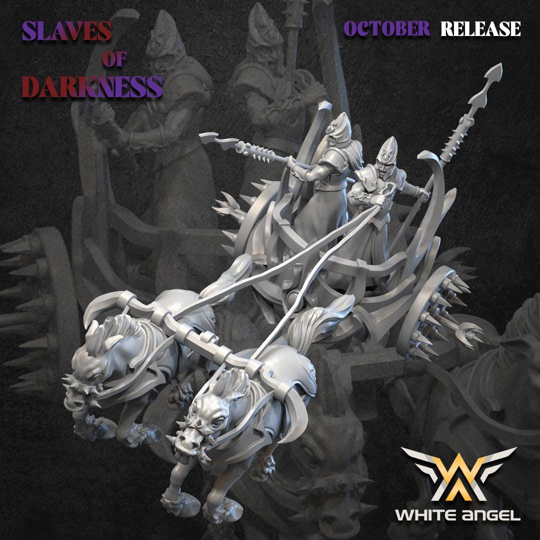 Dark Steeds Chariot - Slaves of Darkness