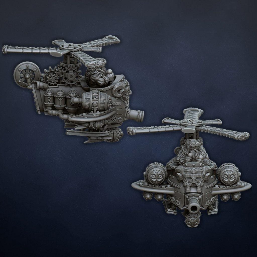 Dwarf Steam Copter