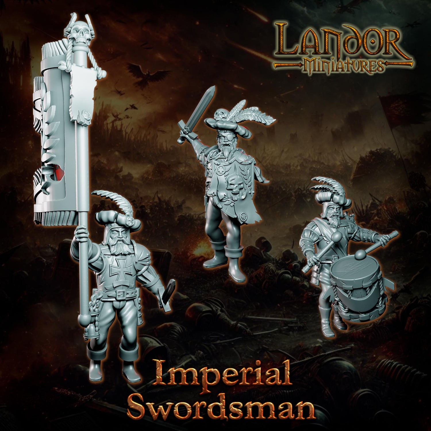 Imperial Troops with Swords