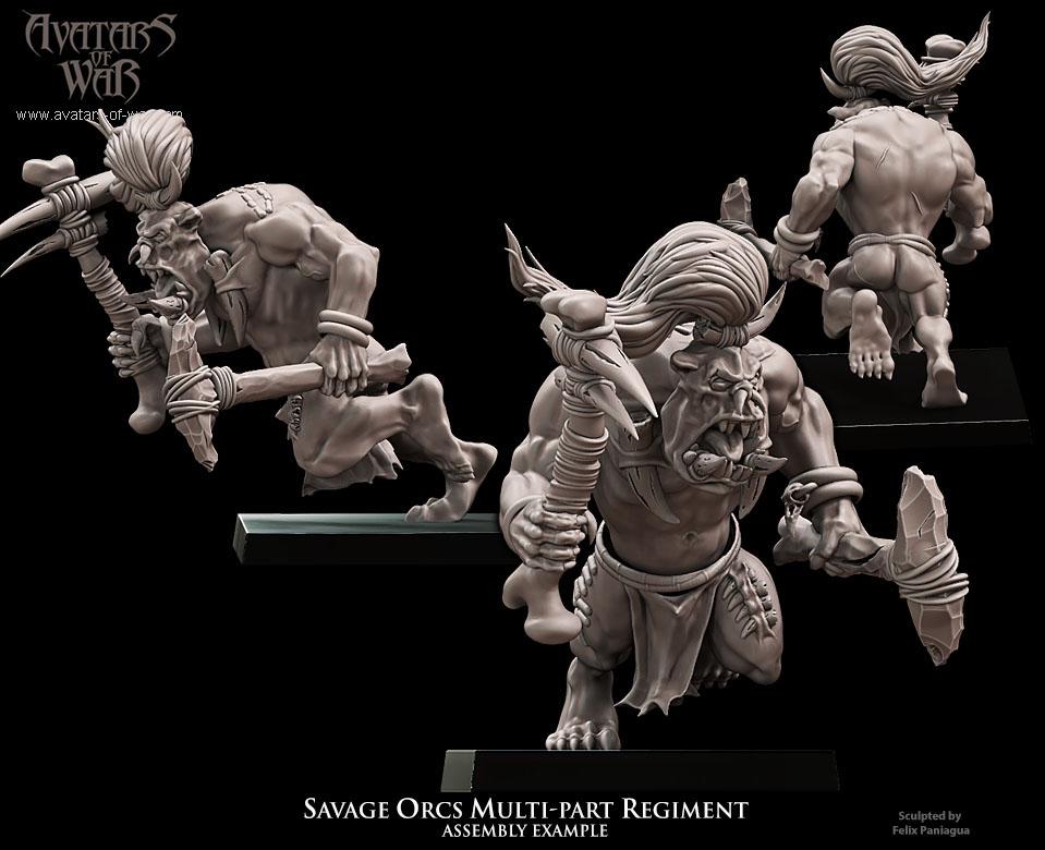 Savage Orc Warriors