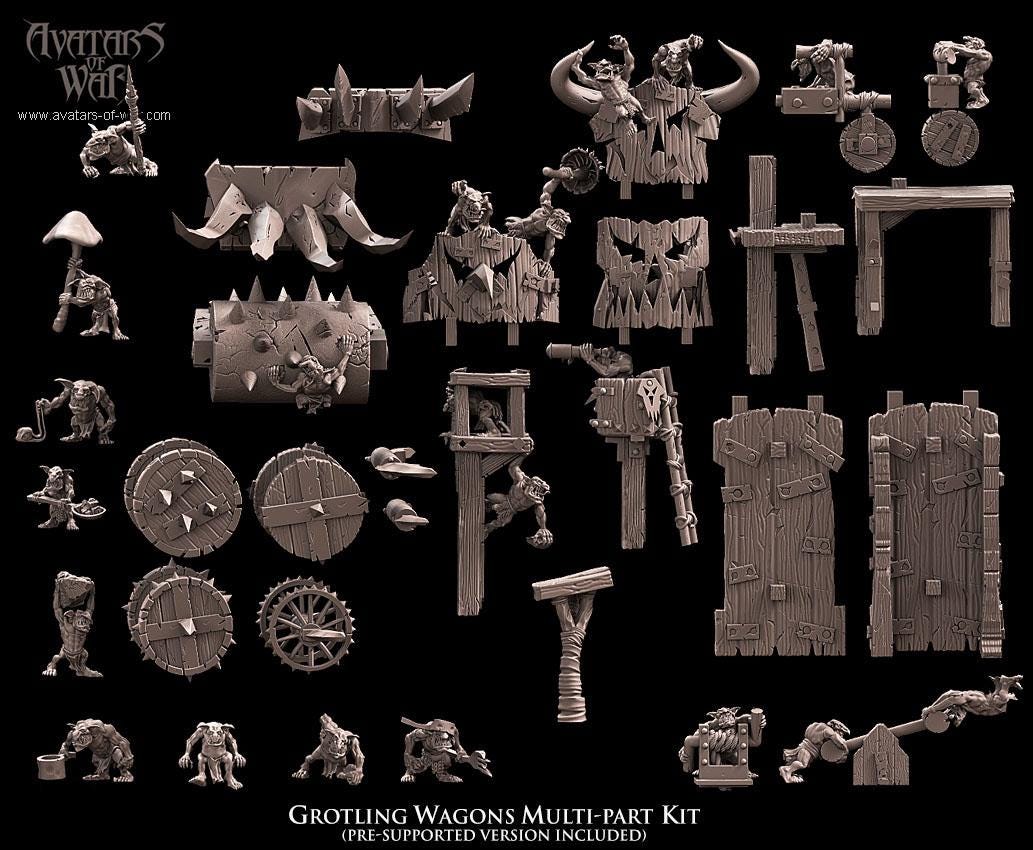 Goblin Grotling Battle Wagon