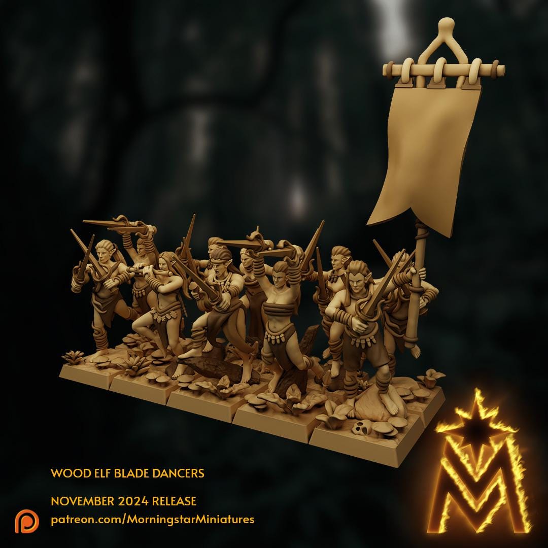 Wood Elf Bladedancers