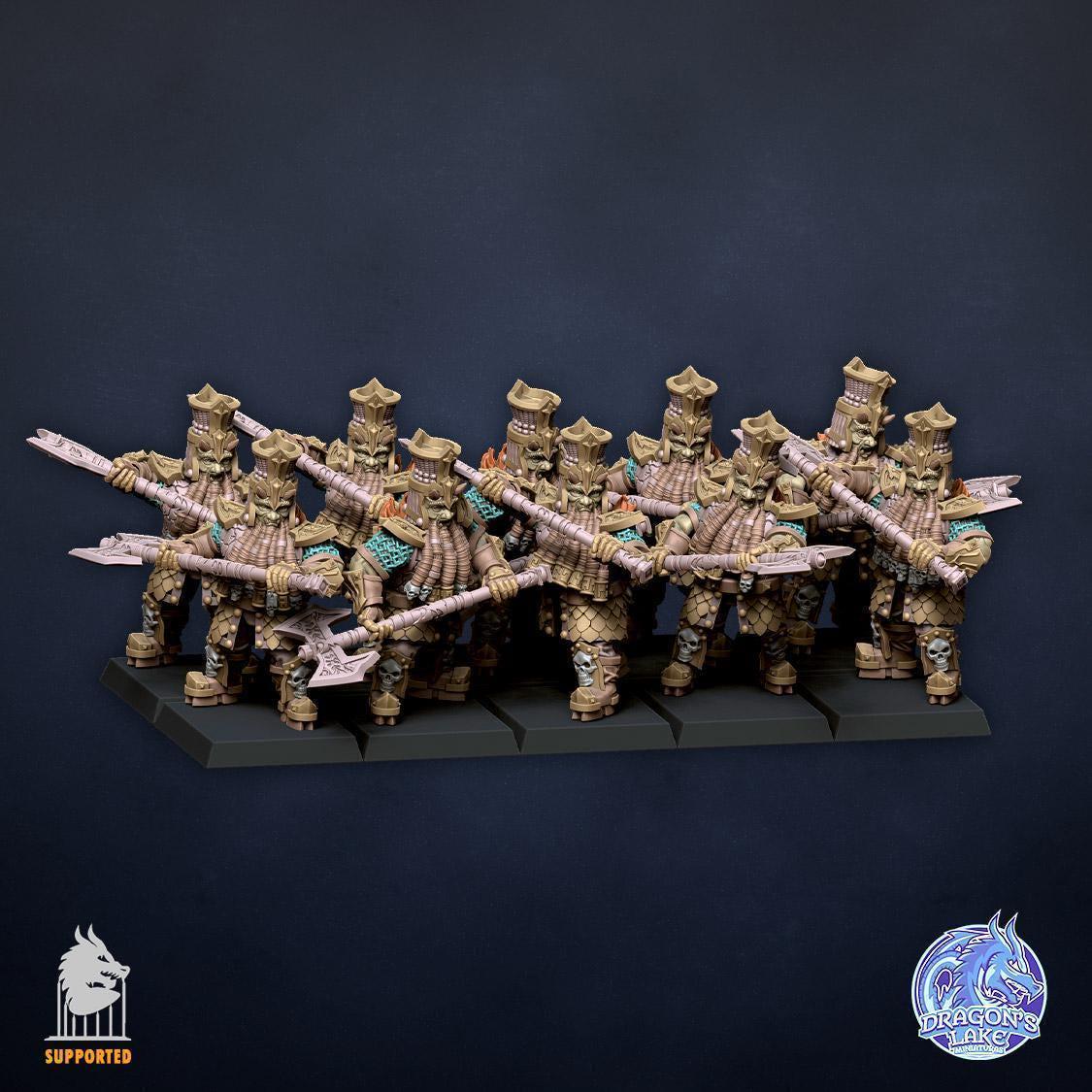 Infernal Warriors with Great Weapons