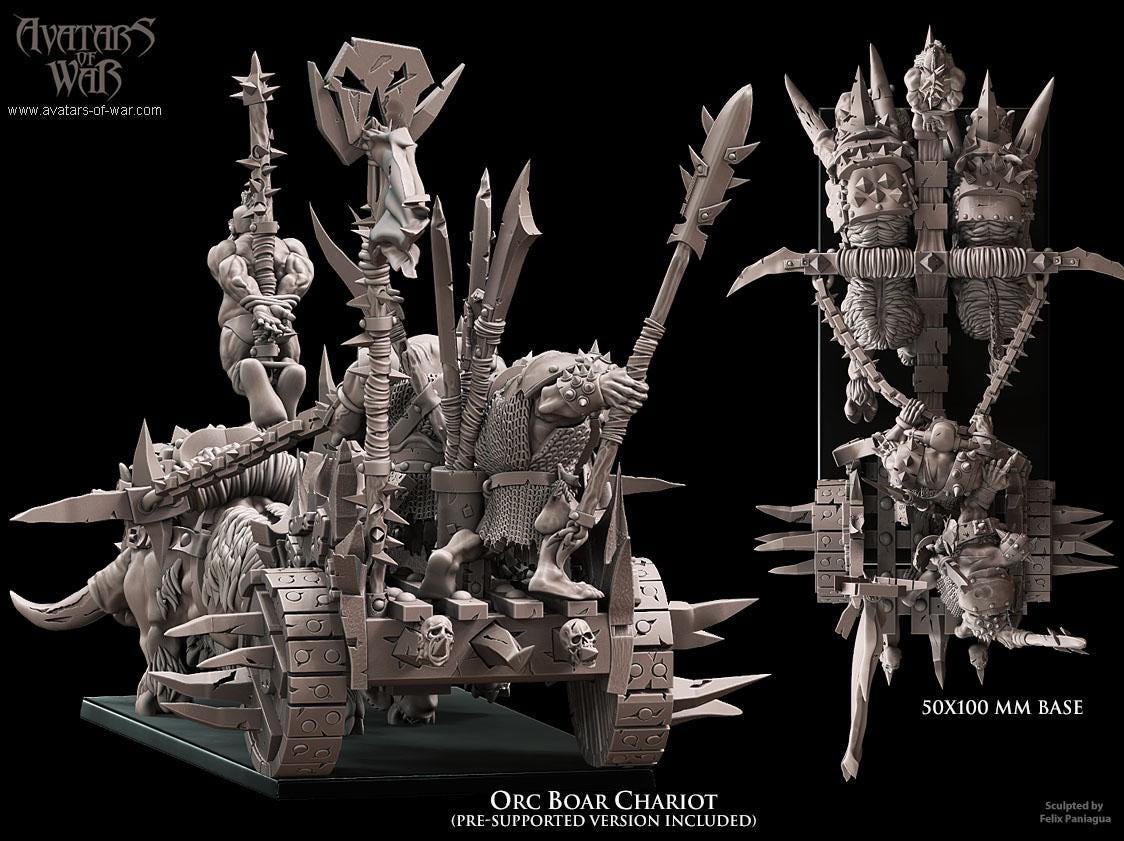 Orc Boar Chariot
