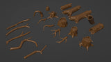 Tree Roots, Stumps, Trunks, Branches for basing