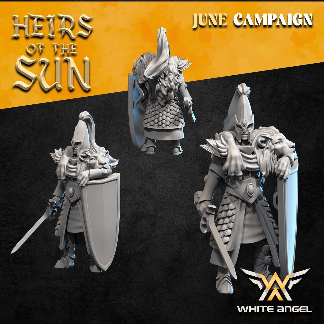 Lion Guards with Spears