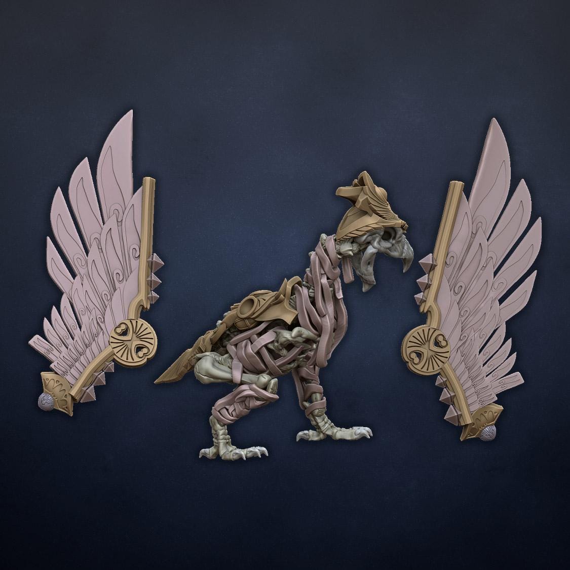 Great Vultures Art.