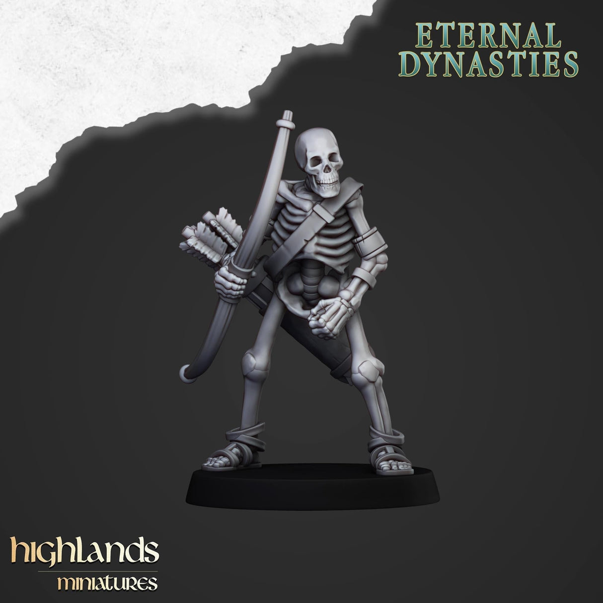 Ancient Skeleton with Bows