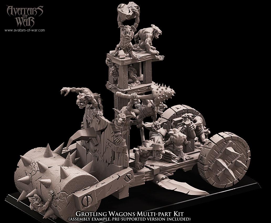 Goblin Grotling Battle Wagon