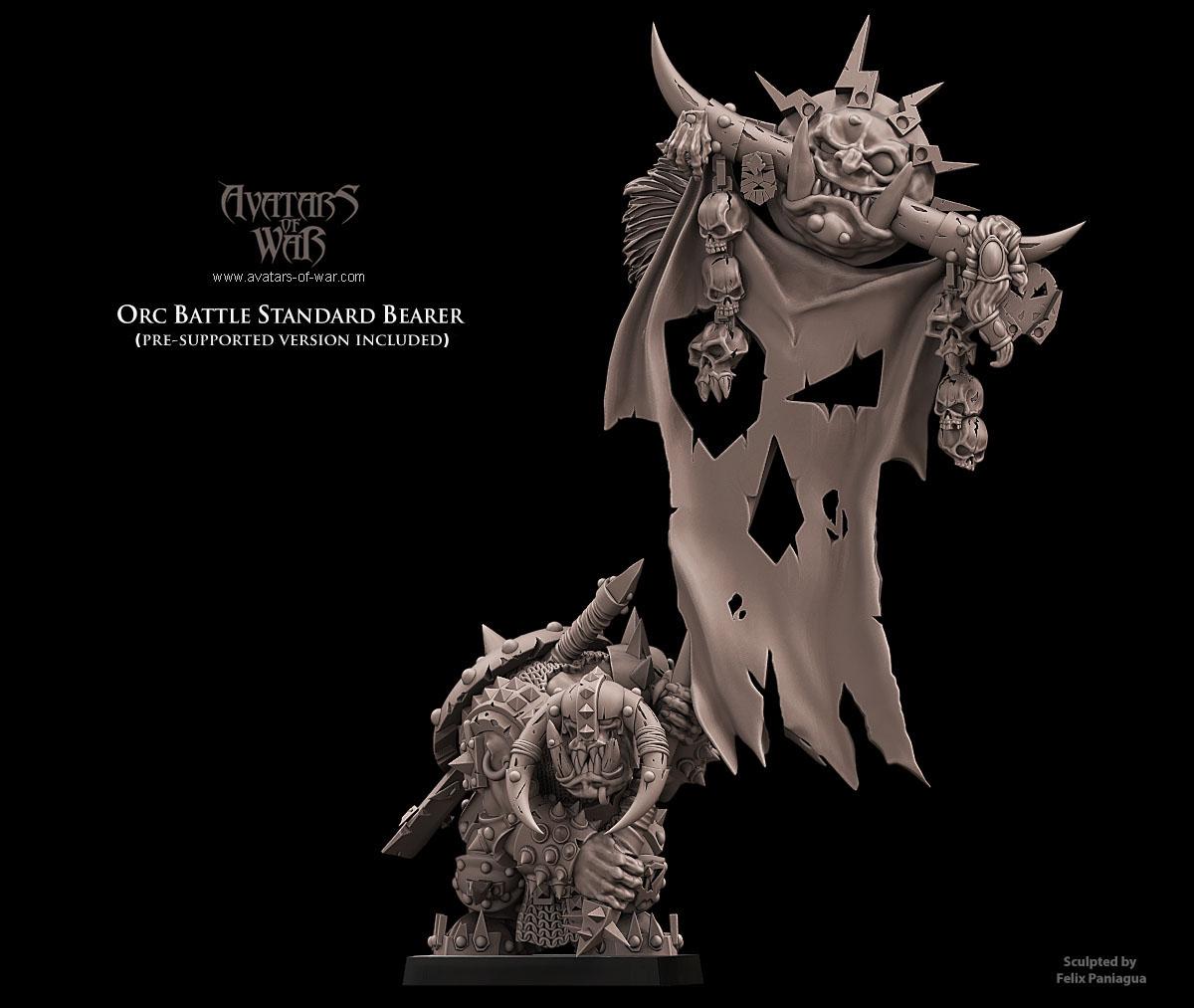 Orc Battle Standard-Bearer